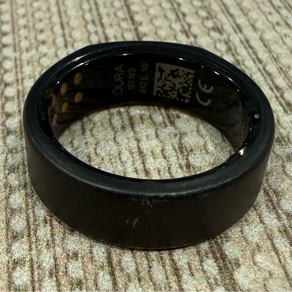 Oura Ring Gen 3 - Heritage, Black - Picture 2 of 5